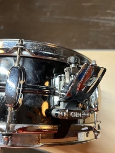 TAMA スネアドラム ブラックニッケル スティール 14×5.5