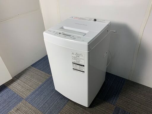 (240307)　東芝　電気洗濯機　4.5kg　AW-45M7　2019年製