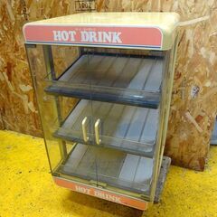 (1247)引き取り限定 日本ヒーター ペットウォーマー 温蔵ショーケース PW90-S3 100V ホット ペットボトル ドリンク 業務用 中古 大阪