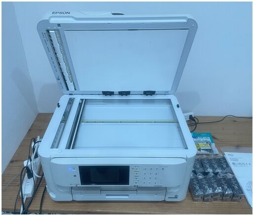 中古品 プリンター EPSON PX-M5080F 黒インク10個 E-BK76XXL セット