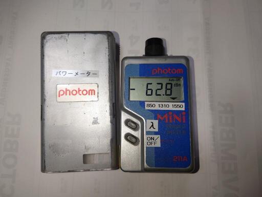 光パワーメーター　photom211A③