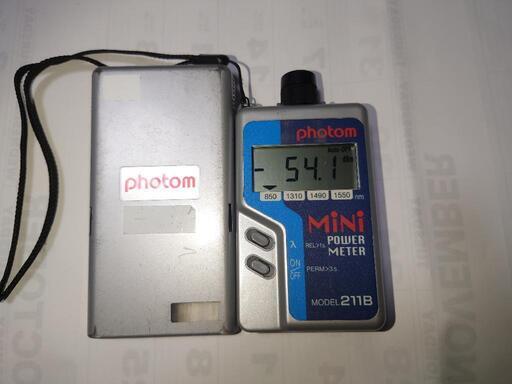 光パワーメーター　photom211B②