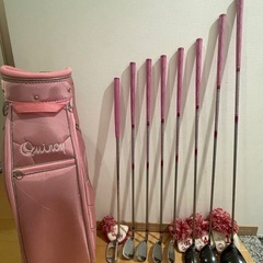 ☆値引☆レディースゴルフ8本セット ツルヤ Quincy ES 3本おまけ付