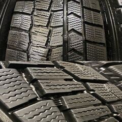 【DUNLOP WM02 215/60R16】スタッドレス【トヨタ 200系クラウン 後期 純正ホイール 16インチ 7J5HPCD114.3+45】19インチ バリ溝　(TF332)