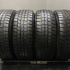 【DUNLOP WM02 215/60R16】スタッドレス【トヨタ 200系クラウン 後期 純正ホイール 16インチ 7J5HPCD114.3+45】19インチ バリ溝　(TF332)