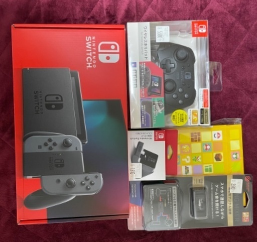 Nintendo Switch グレー、その他周辺機器