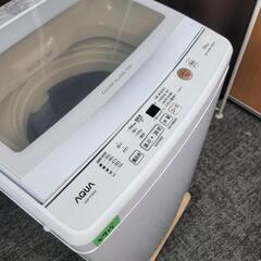🙇‍♂️h060323売約済み❌5715‼️配送設置は無料🙌‼️最新2022年製✨AQUA 7kg 洗濯機