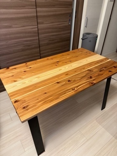 KANADEMONO ダイニングテーブル 70×120 テーブルマット他オプション付