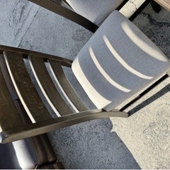 アメリカン家具 ダイニングセット シンプルな木製　ダイニングテーブル7点セット ダイニングチェア6脚付き  6人用 キッチンテーブルセット ファミリー家具 No2747