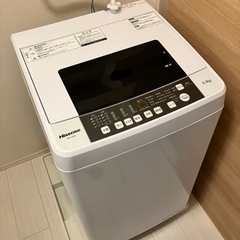 【自宅引き取り】Hisense 洗濯機5.5kg