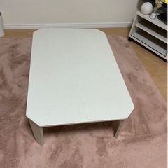 決まりました❣️ニトリ　折り畳みローテーブル　インテリア