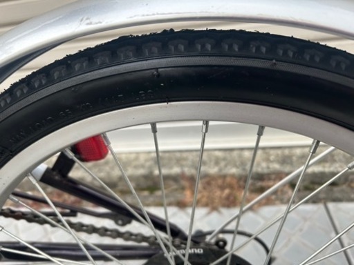 Ville変速折りたたみ自転車 Ville 折りたたみ自転車 6段変速ホワイト