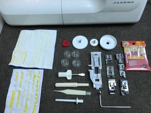 (決まりました)厚地★頑丈★JANOME家庭用コンピューターミシンMemoryCraft5150★中古整備品 決まりました)厚地☆頑丈☆JANOME家庭用コンピューターミシン