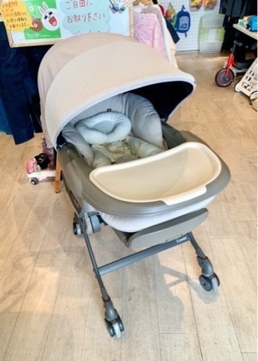 ■店頭引取限定■美品☆コンビ　電動ベビーラック　ネムリラBedi Long♪現行モデル　定価69300円