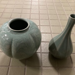 陶磁器　壺と花瓶
