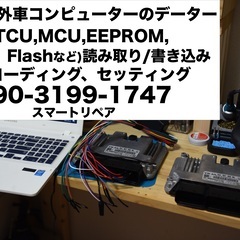 沖縄車のECU,TCU,MCU,EEPROM,Flash読…