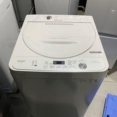 引取歓迎愛知　SHARP 5.5kg洗濯機　ES-GE5E-W ...