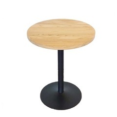 ほぼ新品★NOCE カフェテーブル サイドテーブル 無垢材 スチール
