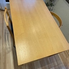 IDEE MALUH dining table 1300/ ダイニングセット/ 廃盤色(もう販売してないお色味)