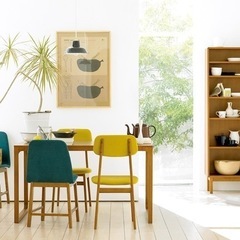 IDEE MALUH dining table 1300/ ダイニングセット/ 廃盤色(もう販売してないお色味)