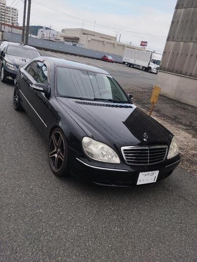 漆黒メルセデスベンツ！！W220！！