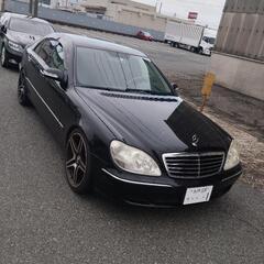 漆黒メルセデスベンツ！！W220！！ 漆黒メルセデスベンツ！！W220！！