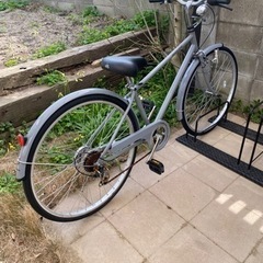 【ネット決済・配送可】自転車 クロスバイク