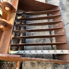 スケルトンバケット バックホウ・ユンボ用