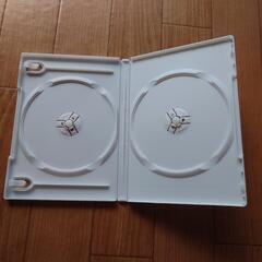 DVDケース（ホワイト２枚収納）