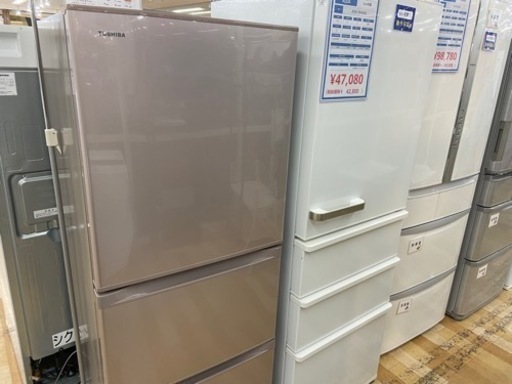 【トレファクラパーク岸和田】TOSHIBA３ドア冷蔵庫入荷致しました［６ヶ月保証付き］