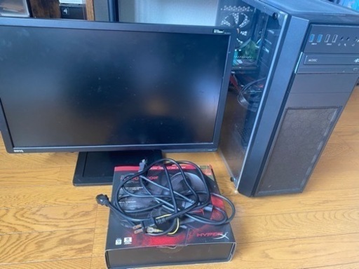 [売約済み]ゲーミングPCモニターセット