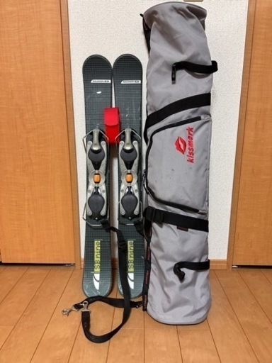 SALOMON SB9 スノーブレード　スキー板　ショート　WAXとバッグ付き