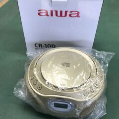 【決まりました】☆aiwa CDラジオプレイヤー　未使用品