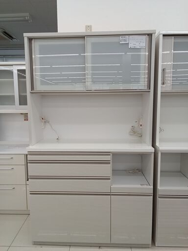 ★ジモティ割あり★ 三幸ジャパン レンジボード ホワイト H205×D51×W120.5 クリーニング済み HJ2422