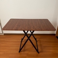 【新品】家具　折りたたみ　ダイニングテーブル