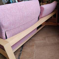 【愛品倶楽部柏店】カリモク リクライニングワイドソファ&オットマン WT5162P408 / XU4206B408