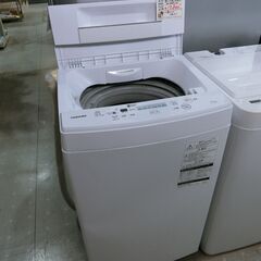 東芝 4.5kg 洗濯機 AW-45M7(W) 2019年製 新生活応援 【モノ市場東海店】141