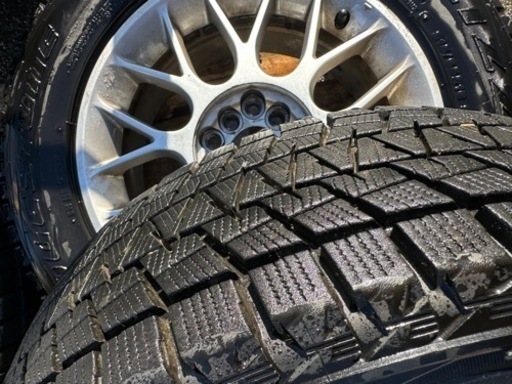 アルミタイヤセット 4本 ブリジストン/BLIZZAK215/65R16 98Q - その他 