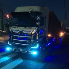 日野17プロフィア　バンパーガード　フォグランプ・デイライト付き 日野17プロフィア バンパーガード JET製フォグランプ+デイライト付き