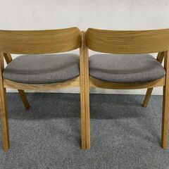 unico/ウニコ ダイニングチェア ELEMT/エルムト 2脚セット 中古家具 