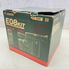 Canon 8㎜ビデオカメラレコーダー　E08KIT