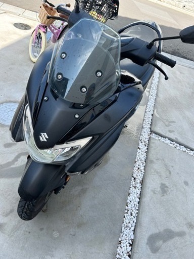 バイク スズキ　バーグマン125cc！