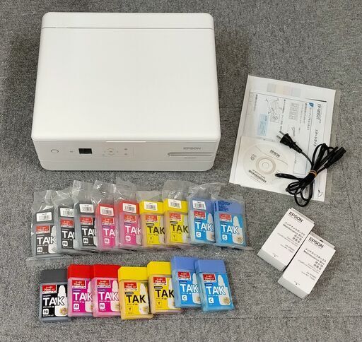【中古】 インクジェット プリンター 複合機 EPSON EP-M553T インクセット