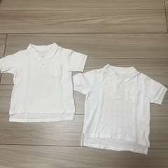 幼児用半袖ポロシャツ　2枚