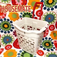 【値下】HOUSEMATE 2WAYハンドル トロリーカート 中...