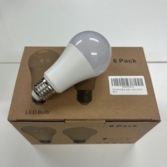 【未使用品】LED電球6個セット　昼白色