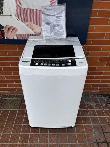 【sj354】Hisense　ハイセンス　全自動洗濯機5.5kg  2018年製☆美品☆