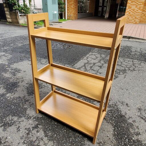 ウッドシェルフ (再生良選) 平間の収納家具《棚、シェルフ》の中古あげます・譲ります｜ジモティーで不用品の処分
