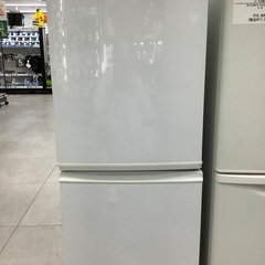 SHARP 2ドア冷蔵庫　SJ-D14A-W  2015年製
