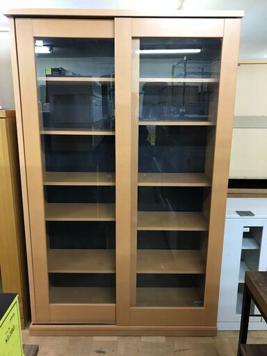 【FU769】★和歌山（ROBIN）ロビン家具  フリーボード  ナチュラルブラウン おしゃれ  インテリア  収納家具  クリーニング済 堺市 深井【ジャングルジャングル深井店】